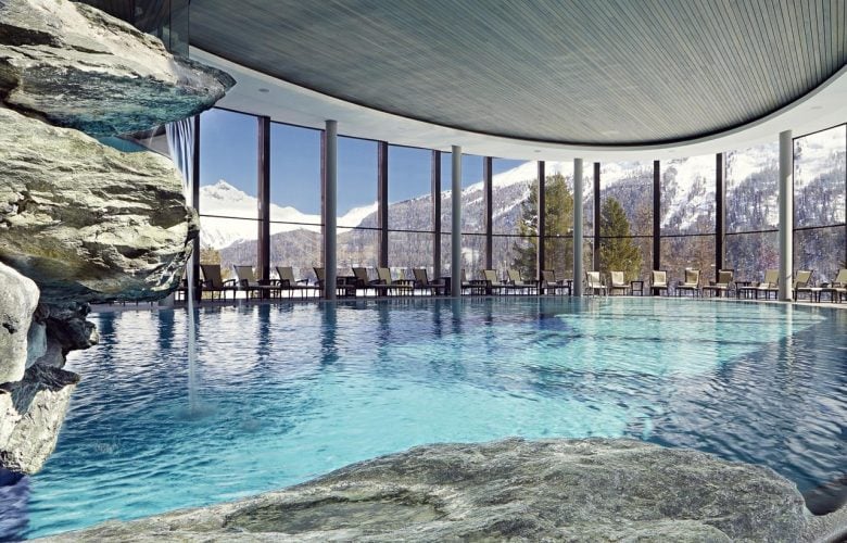 Badrutt's Palace Luxury Hotel in St Moritz